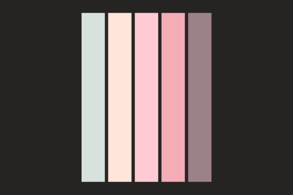 Retro Sunset Vertical Vintage Design 17