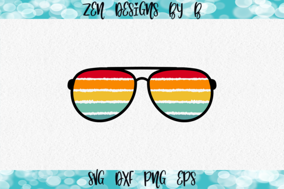 Retro Vintage Aviator Layered