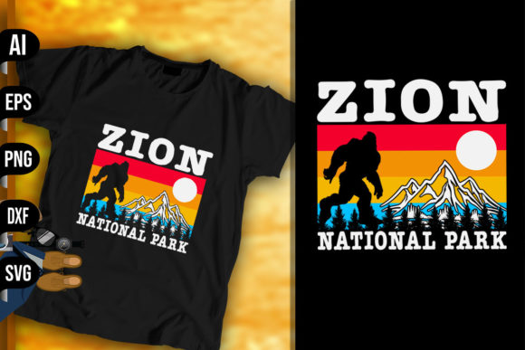 Zion National Park - Retro Bigfoot